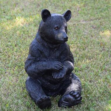 Design Toscano Snooping Cub Black Bear Statue & Reviews | Wayfair